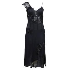 Dolce & Gabbana corseted lace evening dress, c. 2002 2