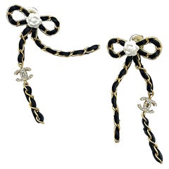 Chanel Bow Clip-On Earrings