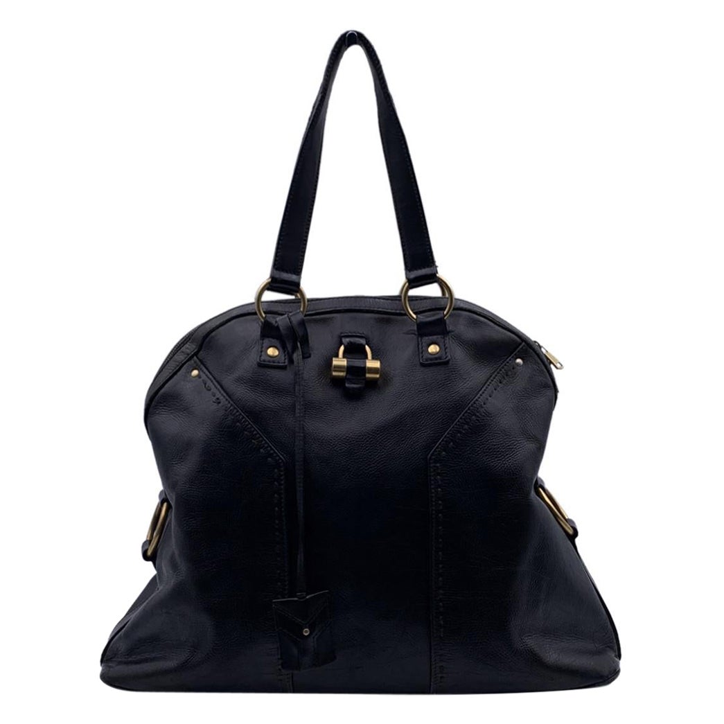 ysl large leather tote