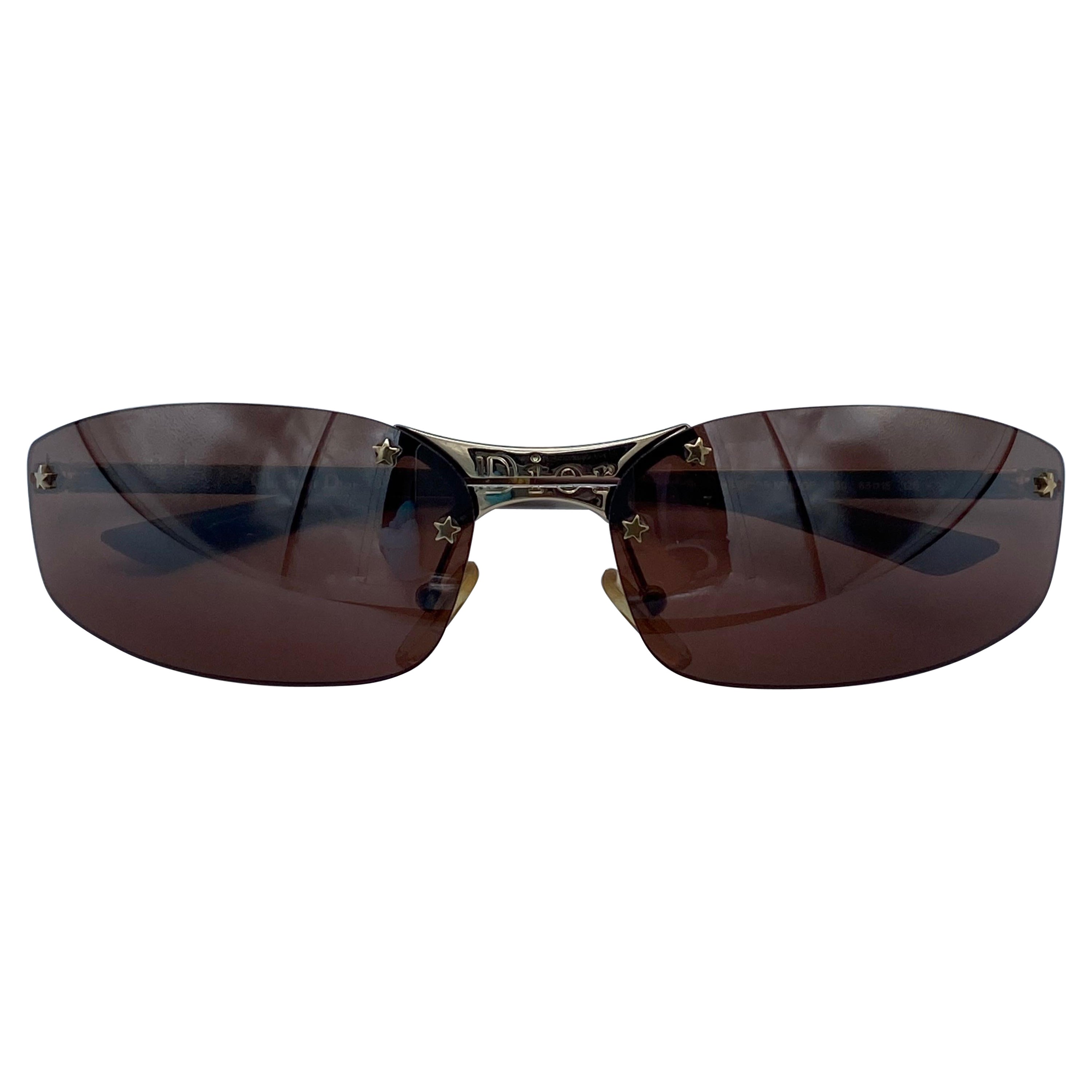 Vintage Christian Dior Square Sunglasses
