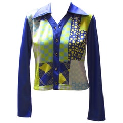 Retro Matsuda Multi-Colored Shirt Jacket