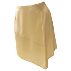 Matsuda Ivory Asymmetrical Skirt