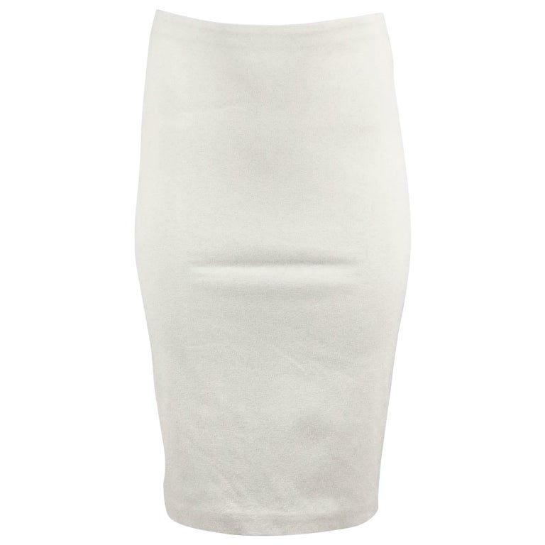 Tom Ford Stretch Woven Pencil Skirt For Sale at 1stDibs
