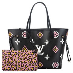 Originalverpackt Louis Vuitton Limited Edition  Animalier Neverfull Tragetasche