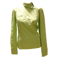 Camicia asimmetrica con bottoni di Alexander McQueen