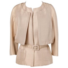 Champagne double jacket  Christian Dior 