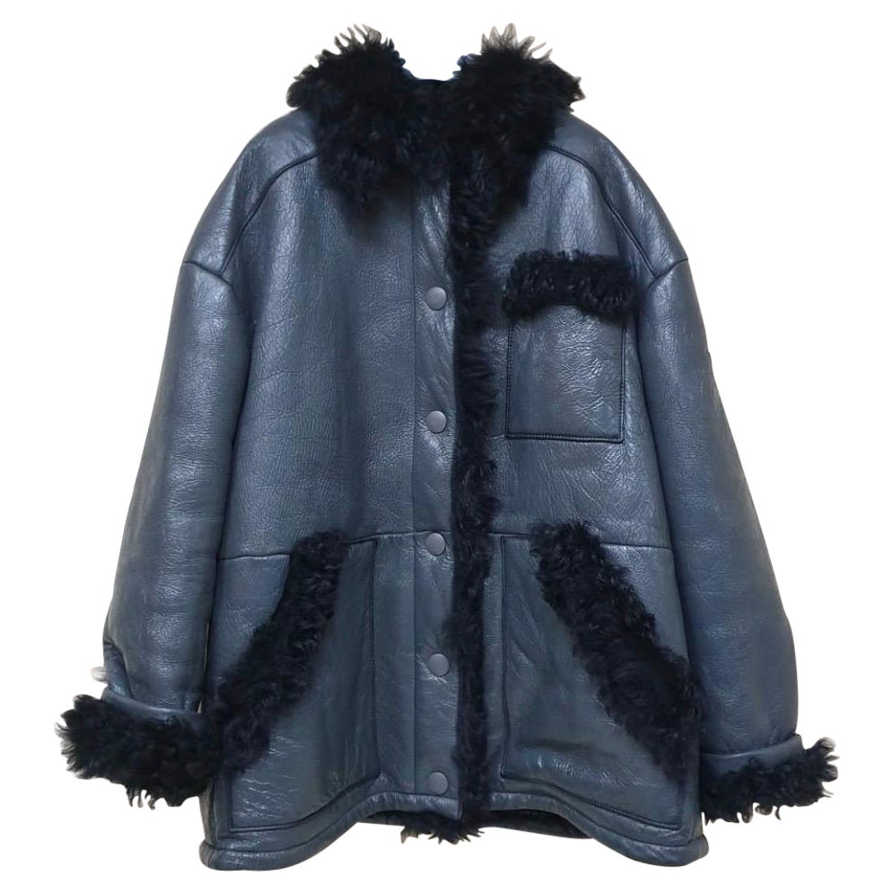 Prada Fur Trimmed Winter Leather Jacket
