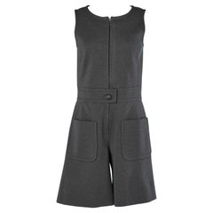 Grey Bermuda jumpsuit in wool Miss Dior for Holt Renfrew