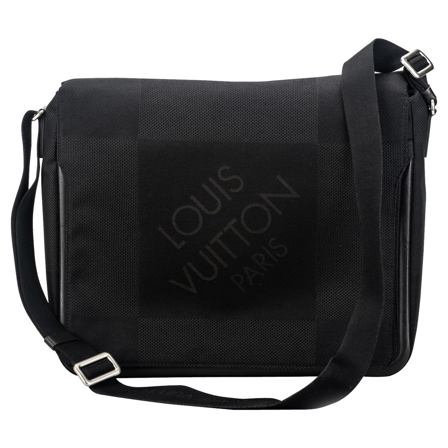 LOUIS VUITTON Monogram Mens Laptop Shoulder Messenger Crossbody Dust Bag  SP0012