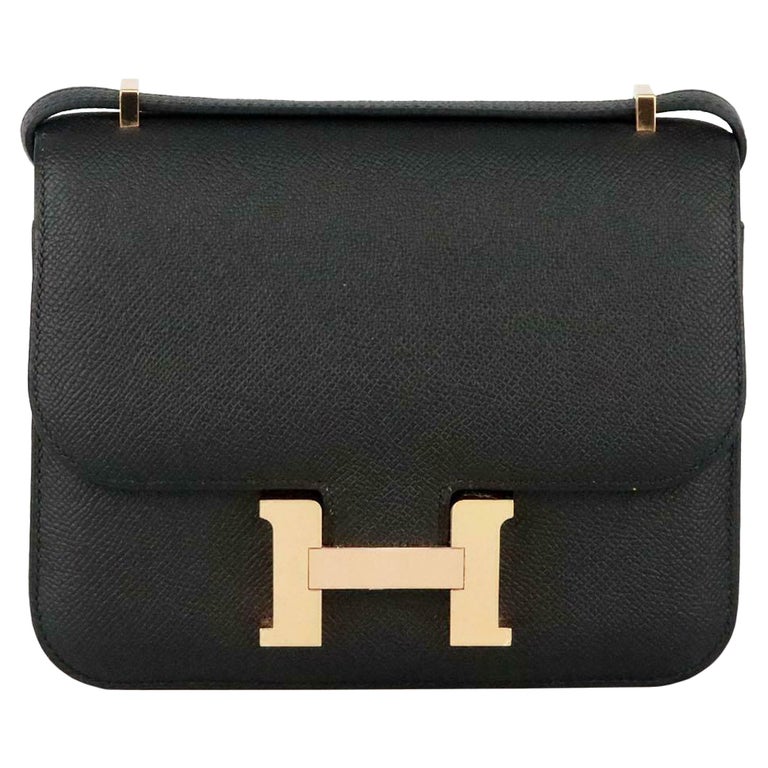 Hermès 2020 Constance 19cm Epsom Leather Shoulder Bag