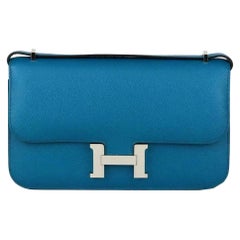 Hermès 2014 Borsa a tracolla in pelle Constance Elan Epsom