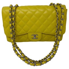 Chanel Jumbo Yellow Bag