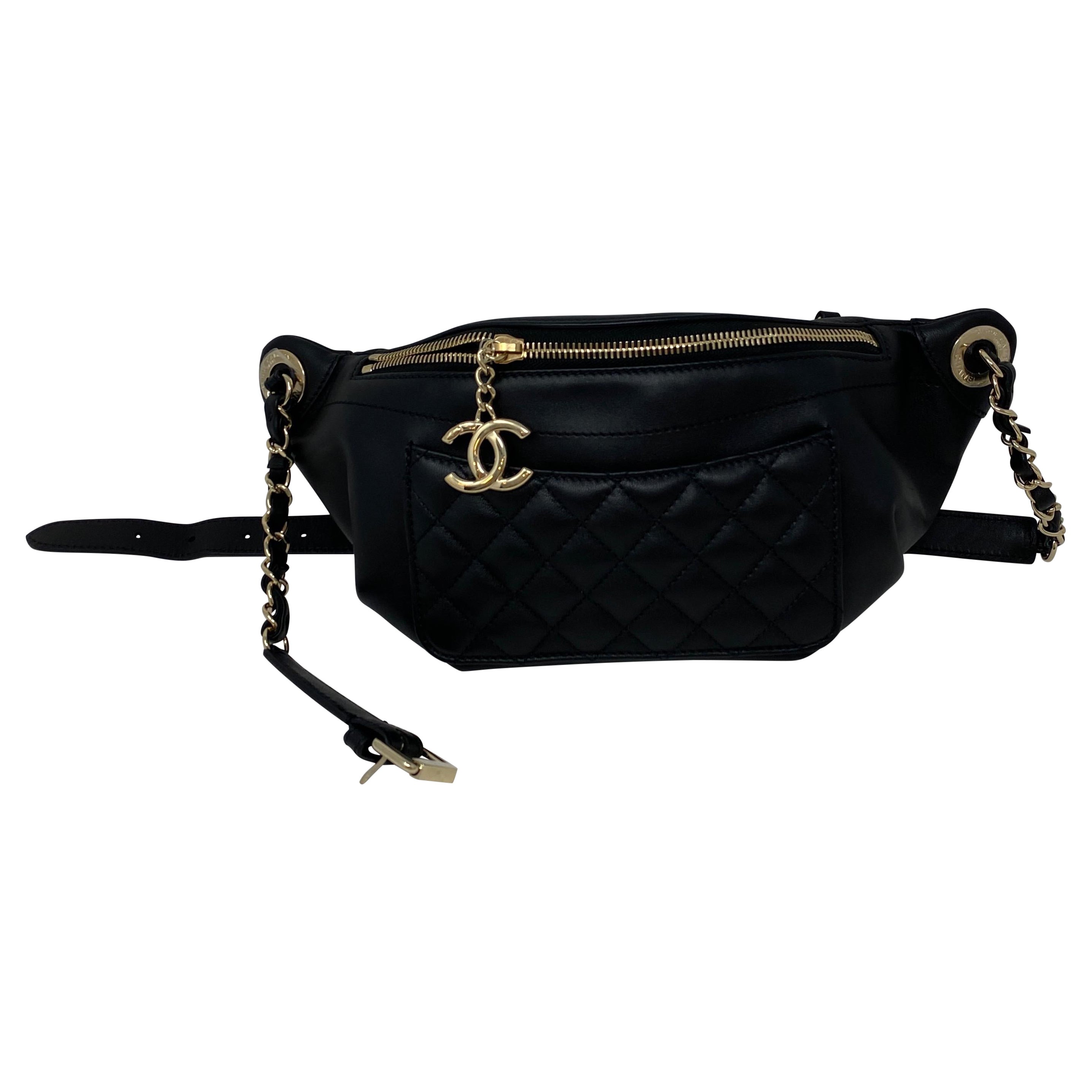Chanel Black Bum Bag