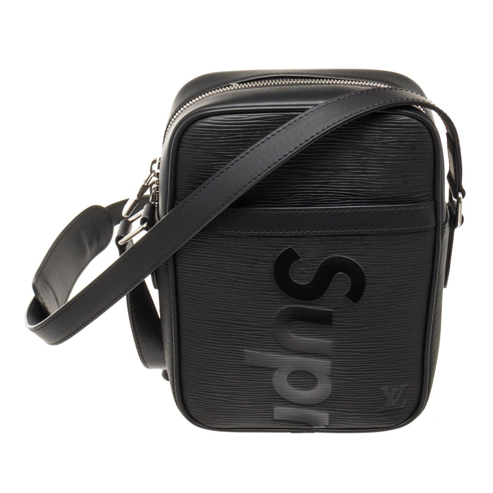 Leather bag Louis Vuitton x Supreme Black in Leather - 26955943