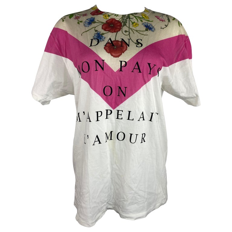 gucci t shirt flower