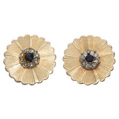 Marboux Gold-Tone Clip-On Earrings