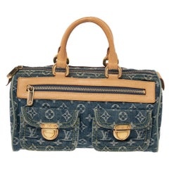 Louis Vuitton Blue Monogram Denim Neo Speedy Bag