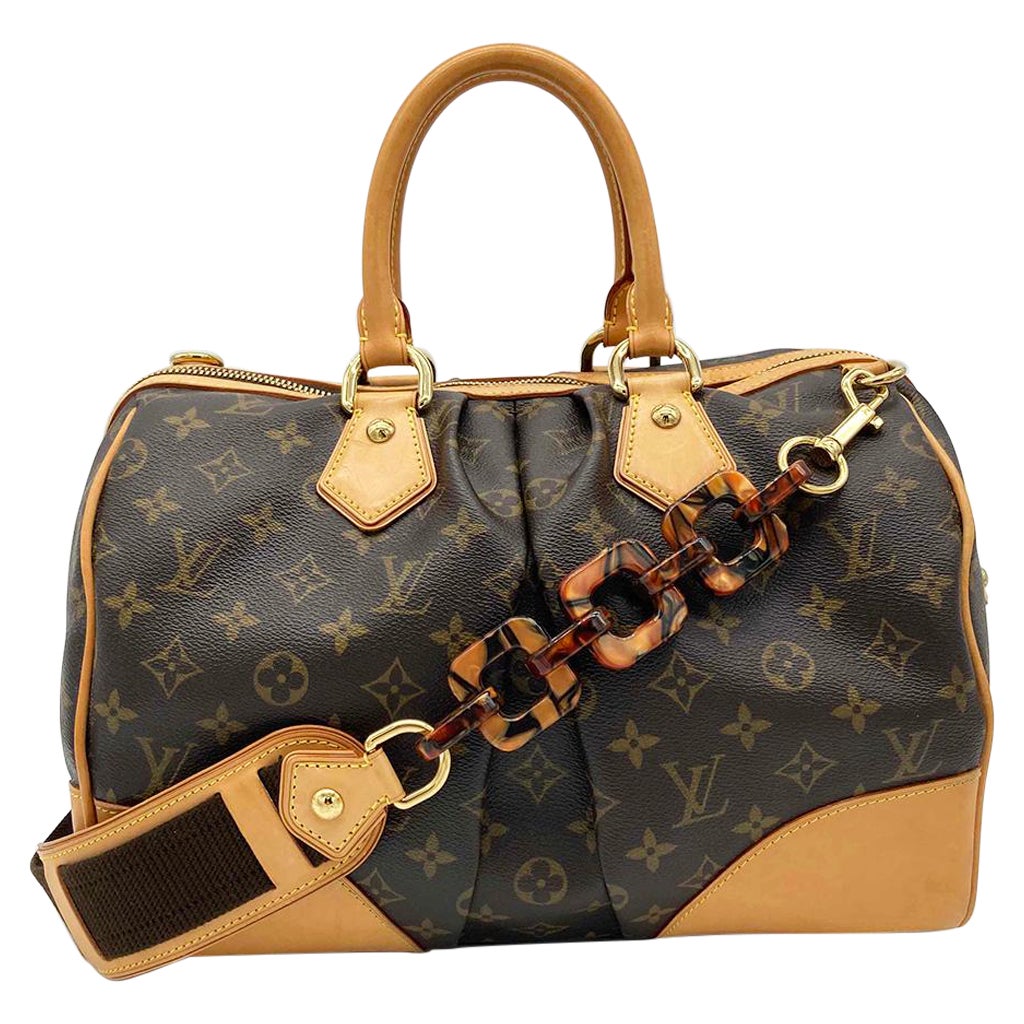 Louis Vuitton Monogram Canvas and Leopard Calfhair Limited Edition Stephen  Bag For Sale at 1stDibs