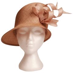 Phillip Treacy London Asymmetrical Straw Hat