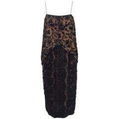 Early 1980s Holly Harp Three-Piece Silk Burnout Camisole and Skirt Ensemble 8