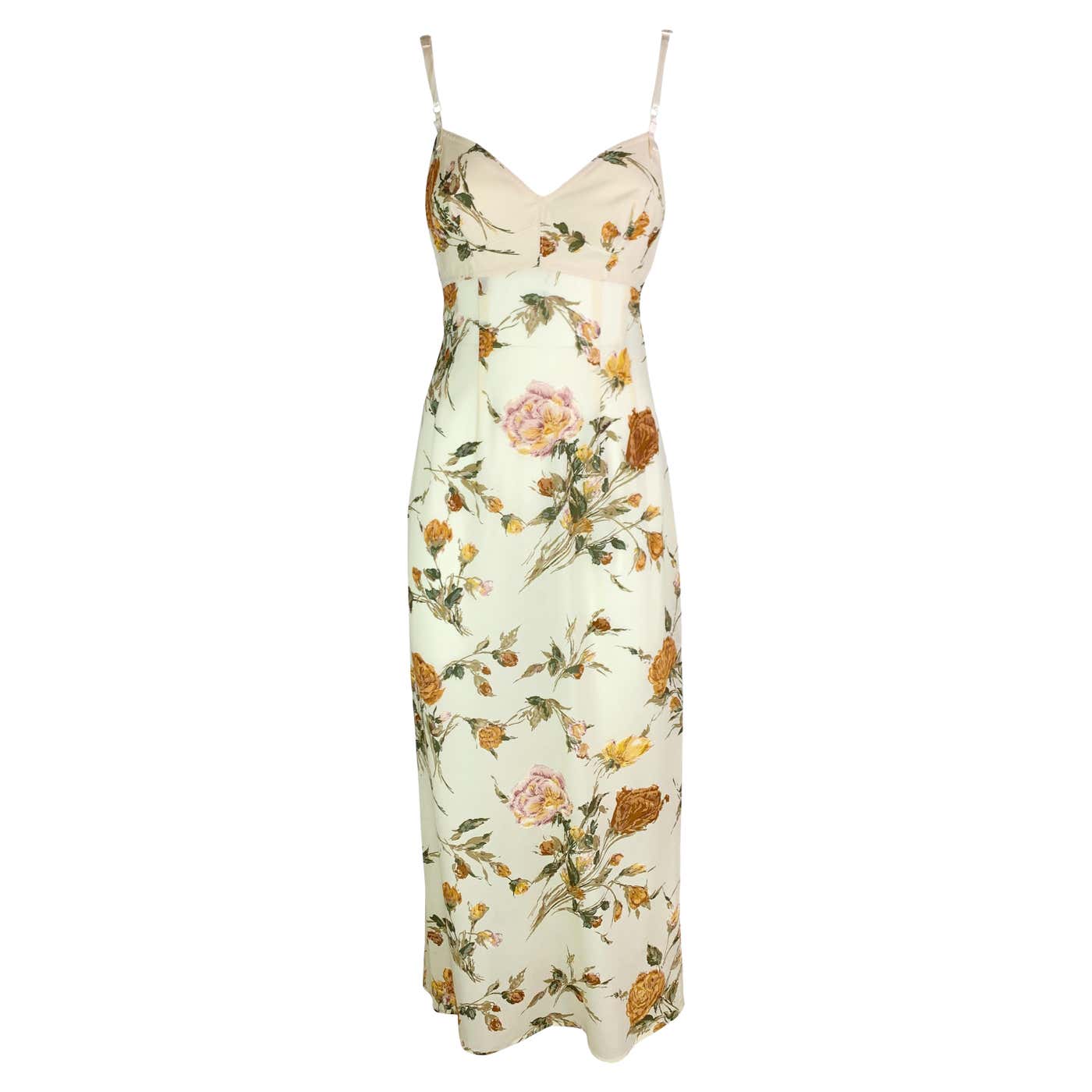 Dolce and Gabbana Spring 1997 Silk Dress For Sale at 1stDibs | dolce ...