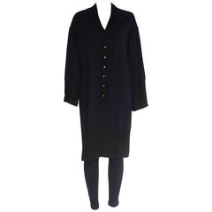 Chanel Navy & Black Jumpsuit and Cardigan 