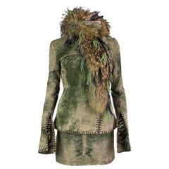 Roberto Cavalli Herbst 2001 Leder-Set