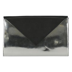 "Givenchy Women Handbags Black, Silver Leather "
