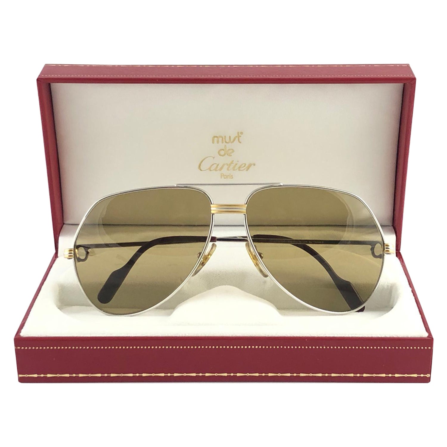 Platinum Sunglasses - 5 For Sale on 1stDibs
