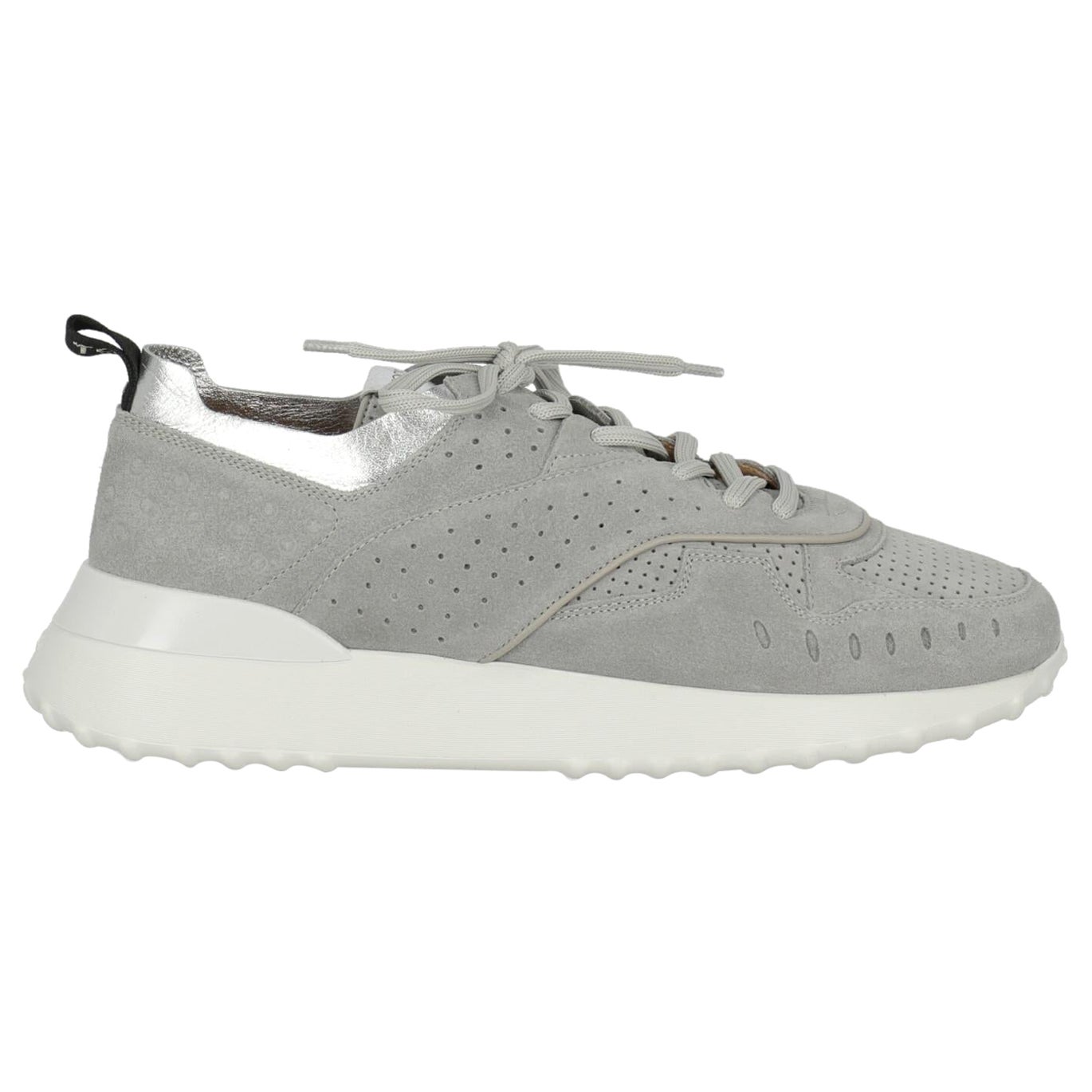 Tod'S Women Sneakers Grey Leather EU 41.5\