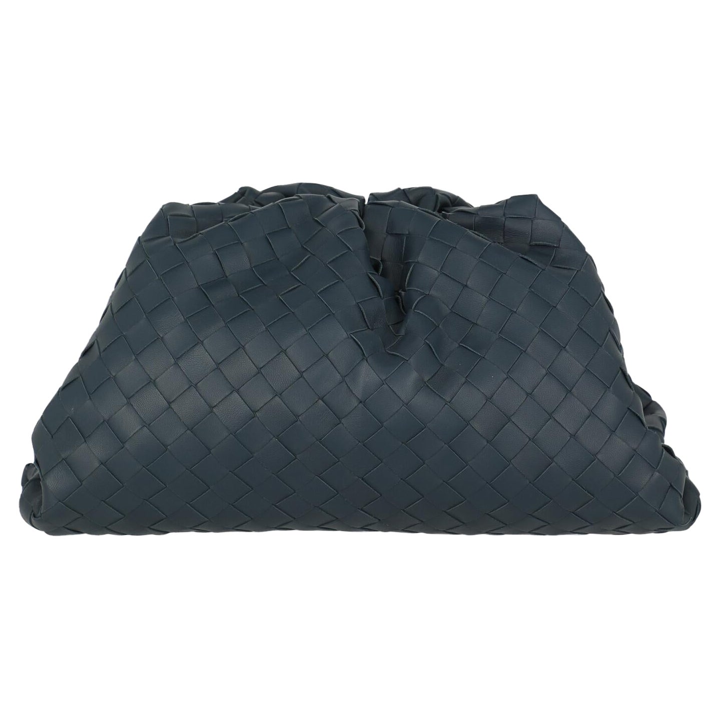 Bottega Veneta Women Handbags Navy Leather