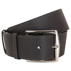 HERMÈS ETRIVIER 42 mm WAISTE Ceinture 70 Graphite Clemence