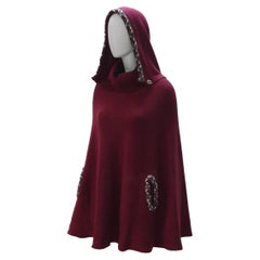 Chanel Paris-Edinburgh Cashmere Cape Poncho