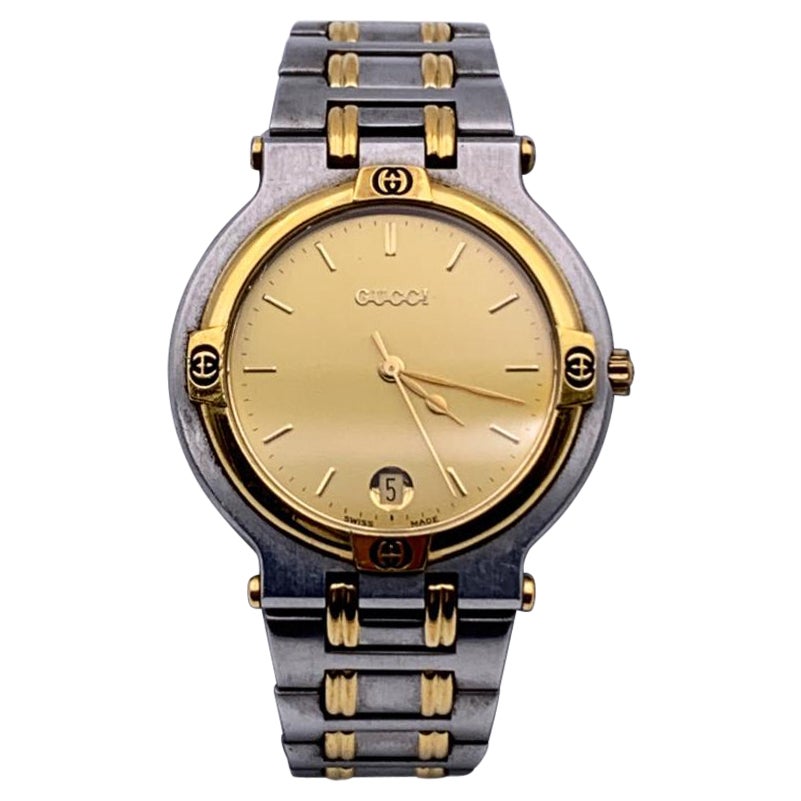 Gucci Vintage Stainless Steel Mod 9000 