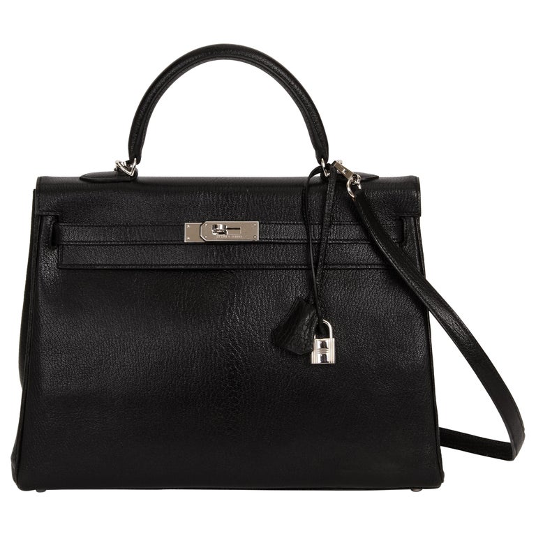 Hermes 2009 Kelly 35 Retourne Bag  Rent Hermes Handbags for $195/month