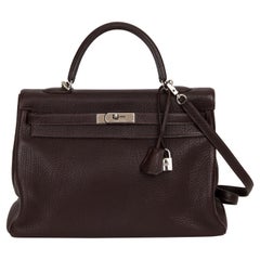 Hermes Mini Kelly Black - 37 For Sale on 1stDibs