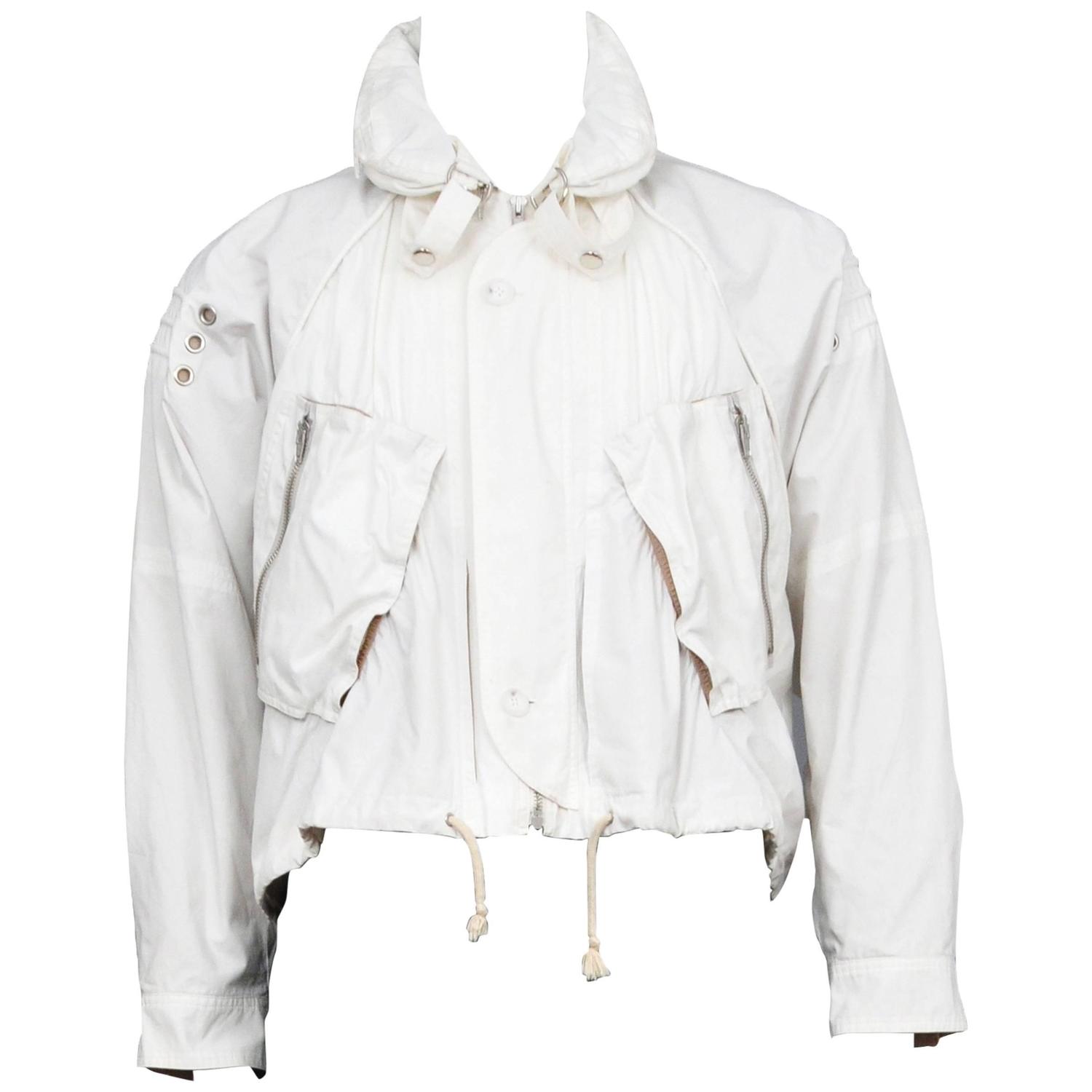 raf simons parachute bomber