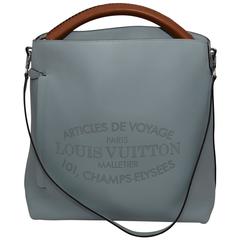 Louis Vuitton Veau Soie Parnassea Bagatelle Hobo Azur aus Kalbsleder