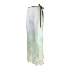 Vintage Roberto Cavalli Spring 1998 Lace Skirt