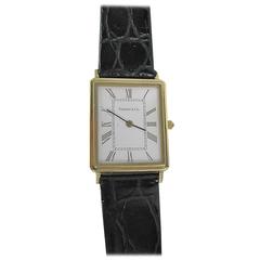 Classic Tiffany 14K Gold Wrist Watch 