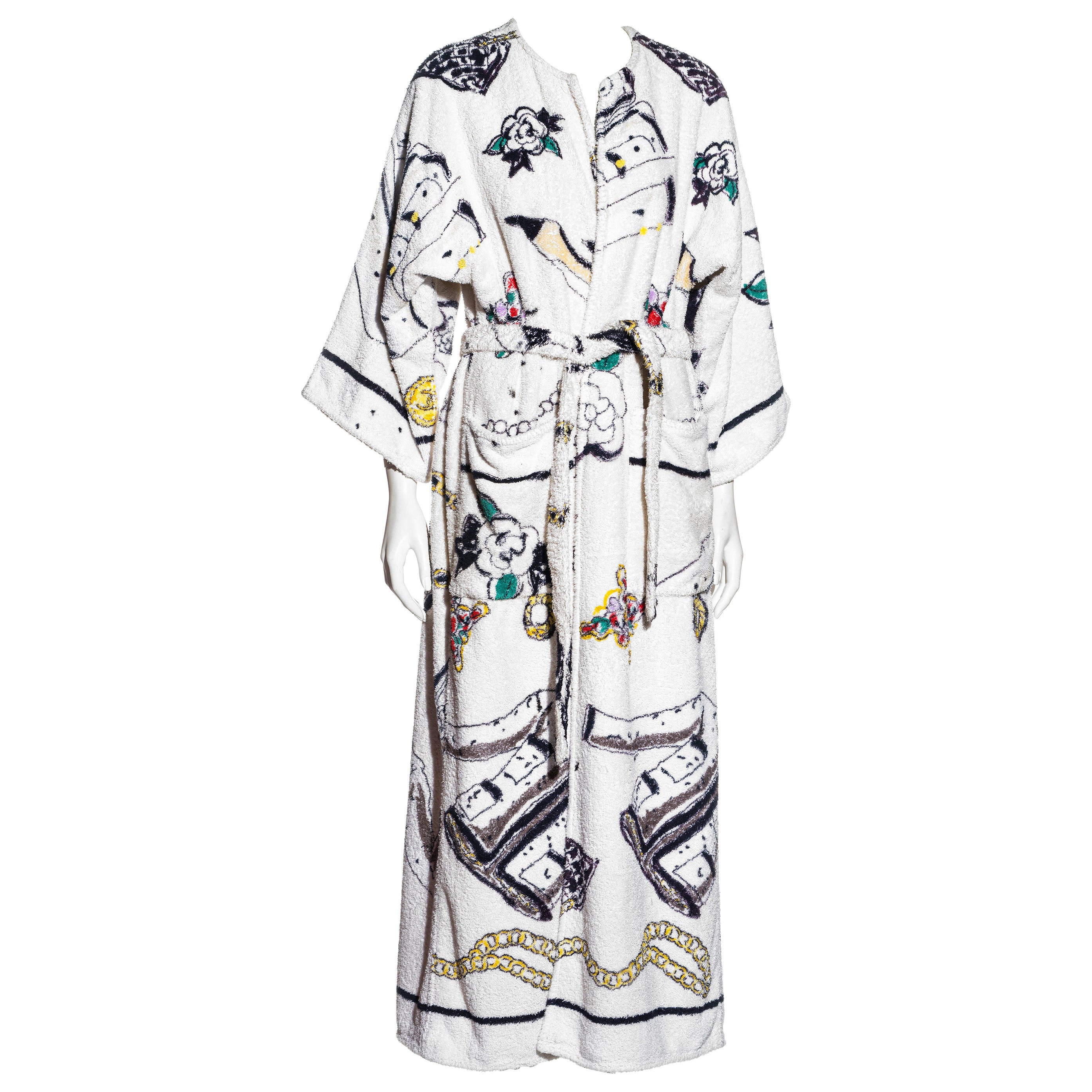 Chanel Robe - 9 For Sale on 1stDibs  robe chanel, chanel robe womens, coco chanel  robe