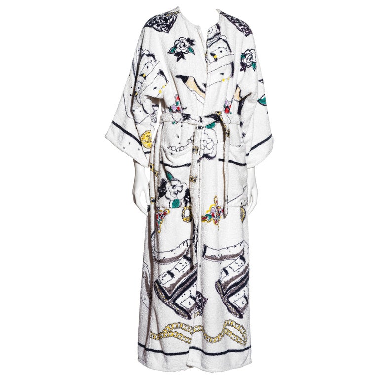 CHANEL 1992 Terry Cloth Bathrobe – AMORE Vintage Tokyo