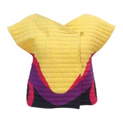 Bill Tice Mod Quilted Vest Top, 1970's