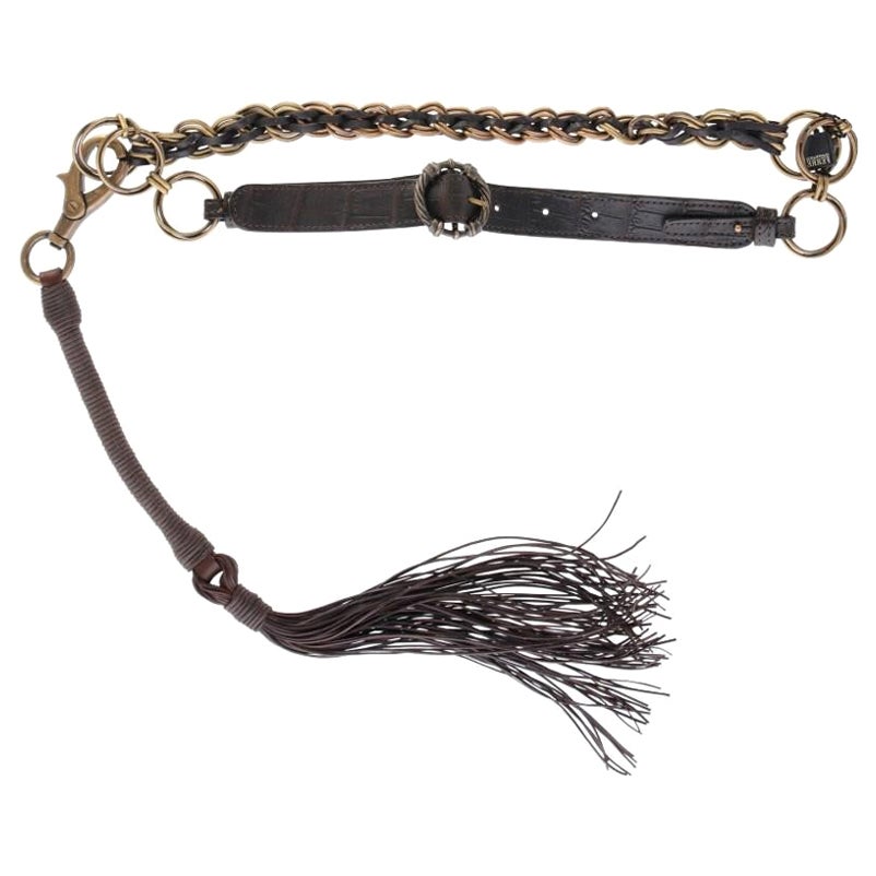 Thin Snakeskin Belt main image 1