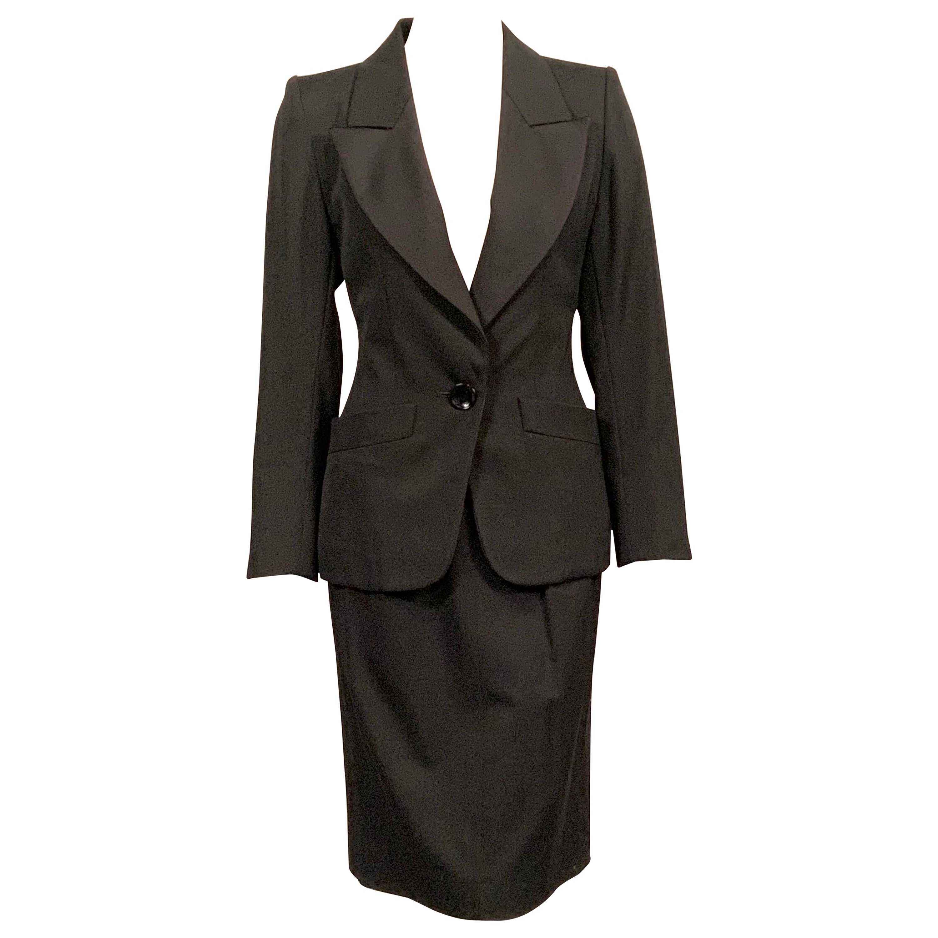 Yves Saint Laurent Vintage Le Smoking Tuxedo Suit  Never Worn YSL For Sale