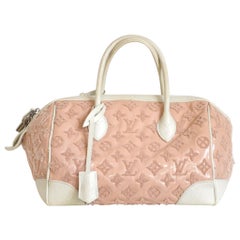 Pre-owned Louis Vuitton 2012 Jelly Basket Mm Bag In Pink