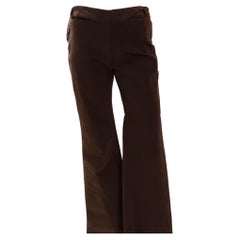 Maison Martin Margiela - Pantalone a gamba larga a taglio alto