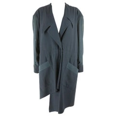 Late 80s Asymmetrical Chanel Jacket With Chiffon Sleeves