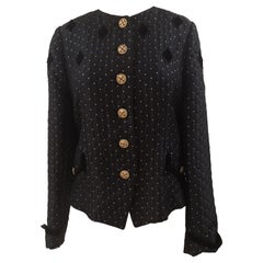 Luisa Spagnoli Blu Wool Jacket For Sale at 1stDibs | luisa spagnoli