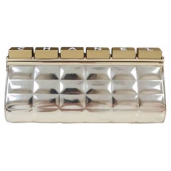 Chanel Gold Keyboard Clutch Bag